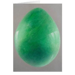Huevo grande del jade