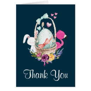 Huevo lindo, flamencos y Baby Shower conejito grac