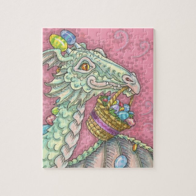 HUEVO ORIENTAL DRAGON FANTASY PUZZLE Pink (Vertical)