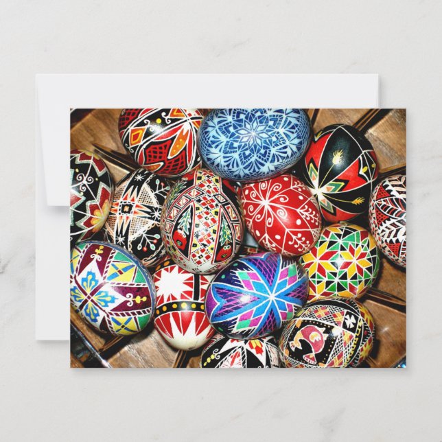 Huevos de Pascua de Ucrania (Anverso)