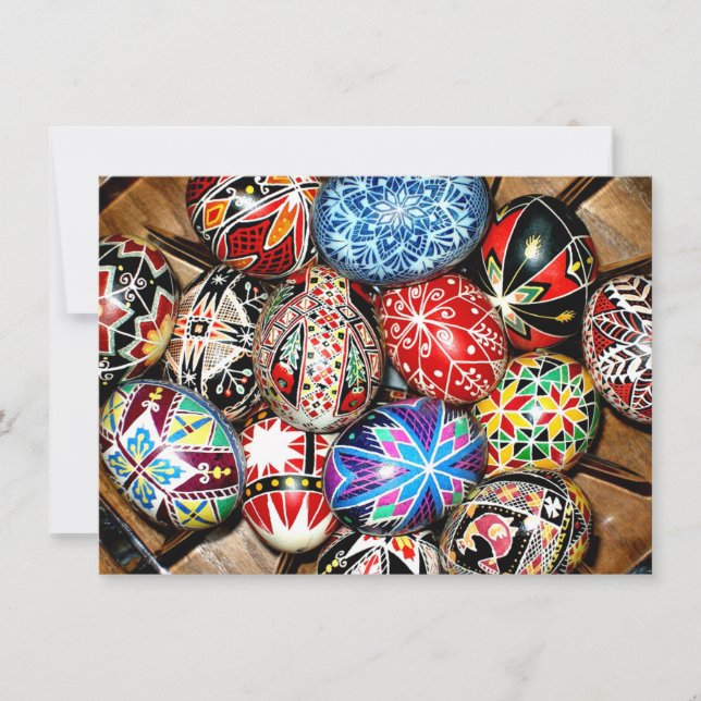 Huevos de Pascua de Ucrania (Anverso)