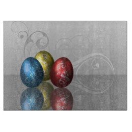 Huevos de Pascua del encanto - tabla de cortar