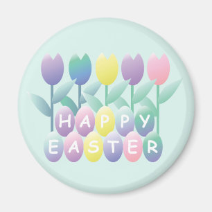 Huevos de Pascua: Feliz imán de Pascua
