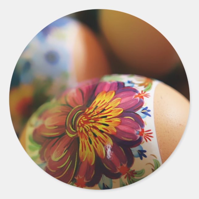 Huevos de Pascua - Pegatinas (Anverso)