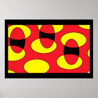 Huevos de un demonio - Arte abstracto de Ken Gage