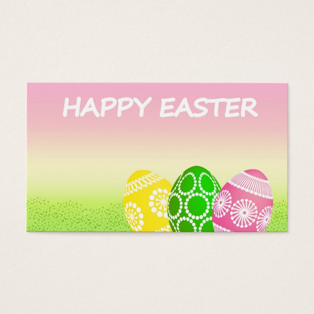 Huevos felices de Pascua (Frente)