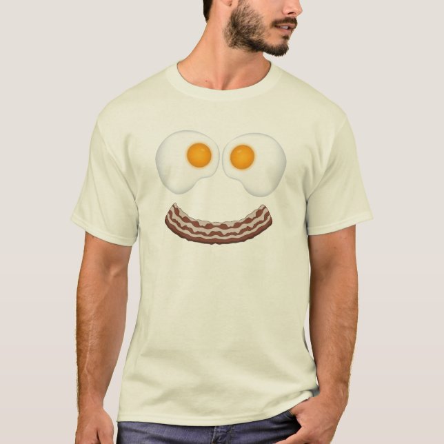 Huevos y camiseta de parrillada de pino (Anverso)