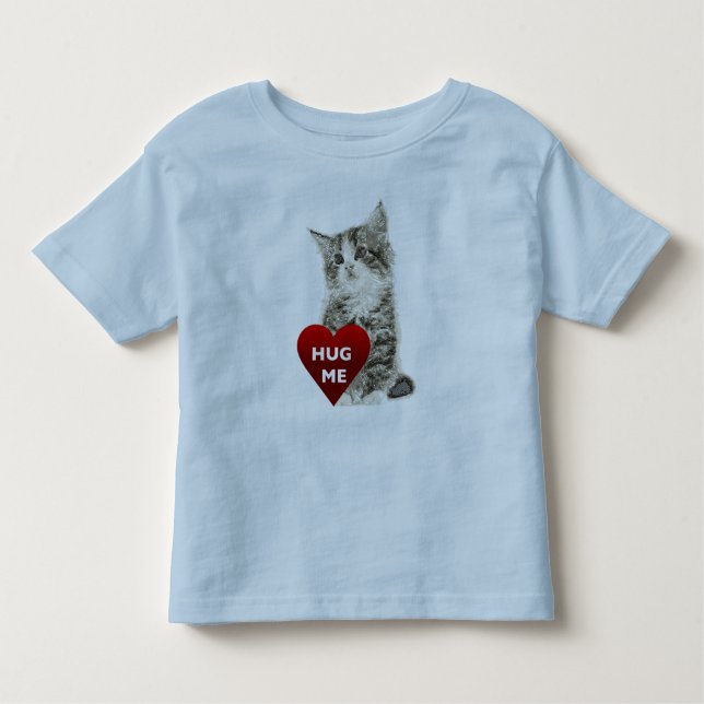 Hug Me - Toddler Fine Jersey T-Shirt (Anverso)