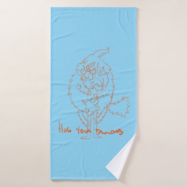 Hug Your Demons (Toalla de baño)