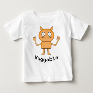 Huggable - Camiseta de Bebé Fina Jersey