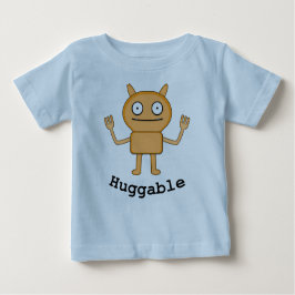 Huggable - Camiseta de Bebé Fina Jersey