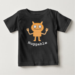 Huggable - Camiseta de Bebé Fina Jersey