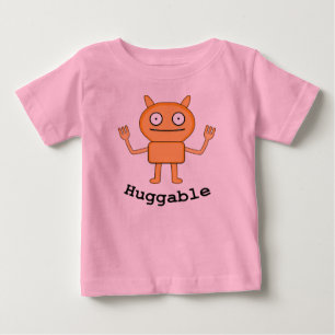 Huggable - Camiseta de Bebé Fina Jersey