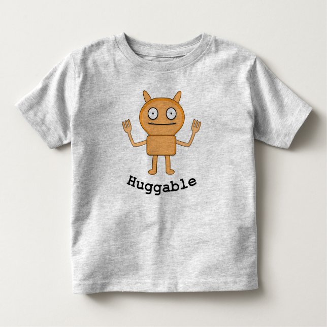 Huggable - Camiseta Toddler Fine Jersey (Anverso)