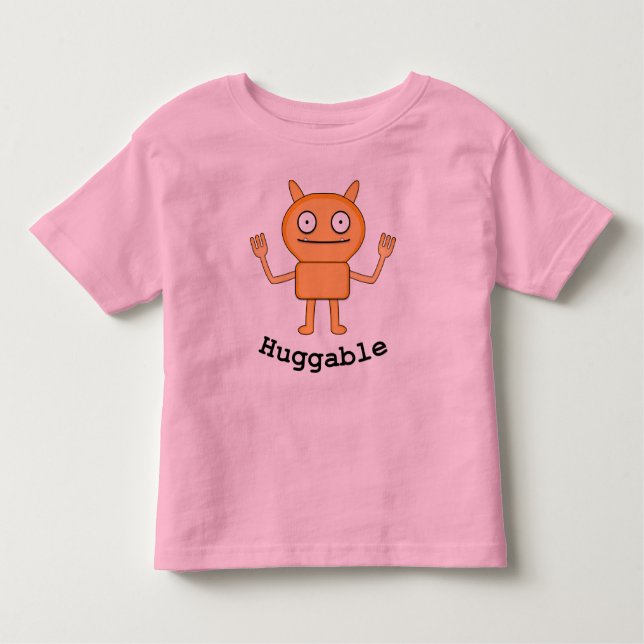 Huggable - Camiseta Toddler Fine Jersey (Anverso)