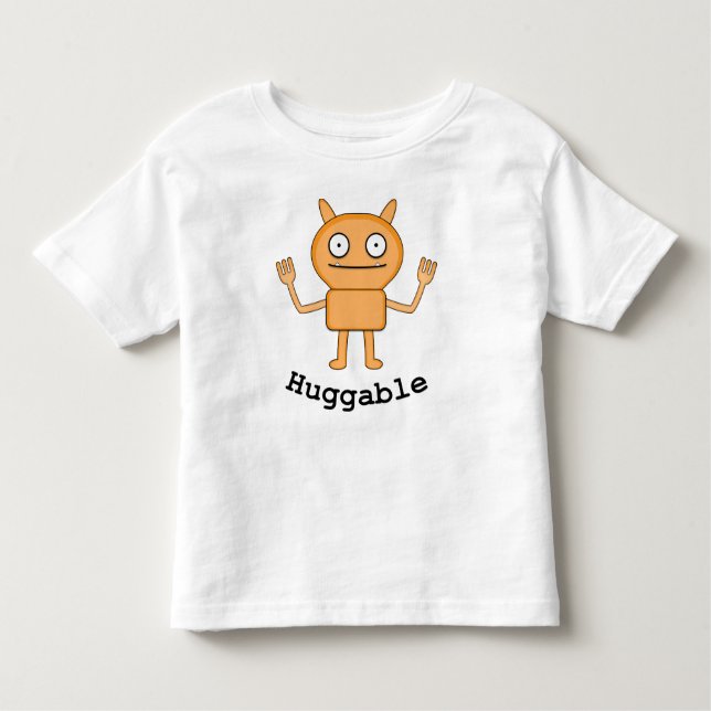Huggable - Camiseta Toddler Fine Jersey (Anverso)