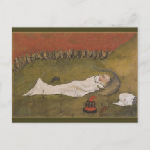 Hugo Simberg Tomtekungen sover CC0428 Tarjeta post
