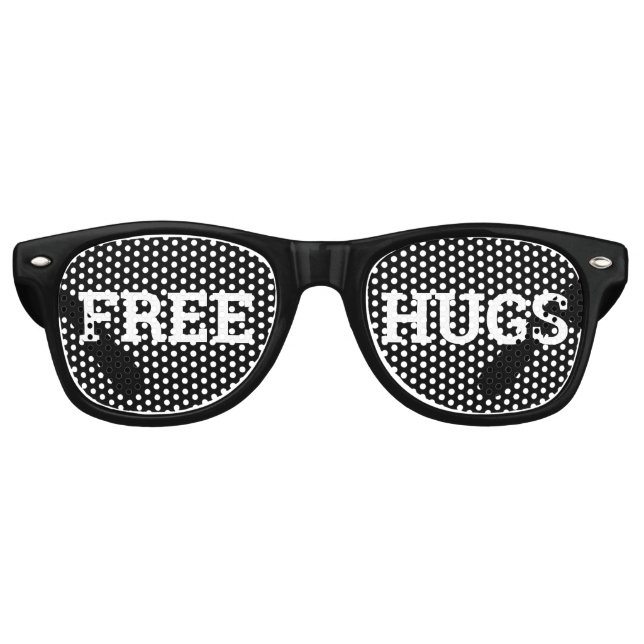 HUGS GRATIS Sombras retro / Gafas de sol Fiesta di (Anverso)