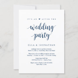 Huida, Es una invitación para la fiesta después de