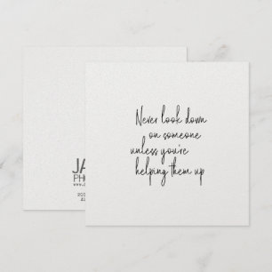 HUMANIDAD 5.25 x 5.25 tarjeta