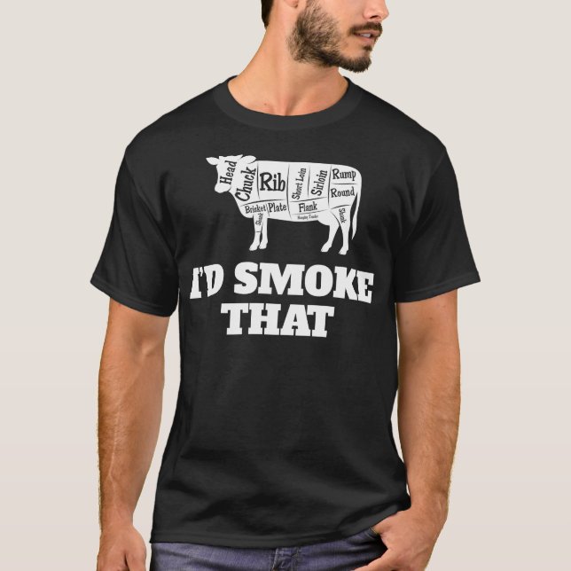 Humaría eso - Camiseta de la cacerola de humo de c (Anverso)