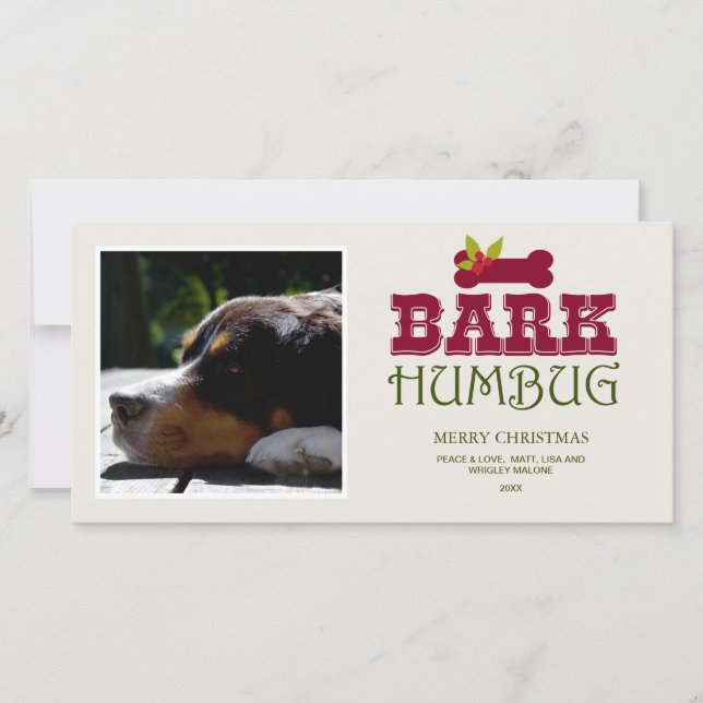 HUMBUG DE BARK 2016 | Tarjeta fotográfica de vacac (Anverso)