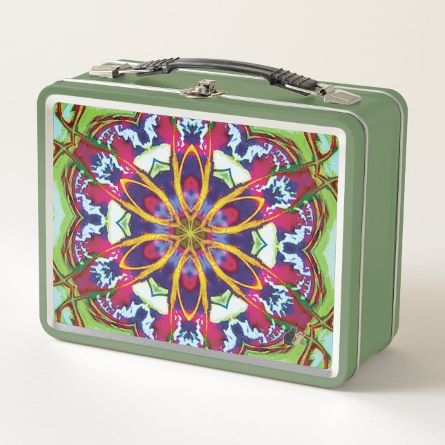 Hummers Kaleidoscope Metalizado Lunchbox (Anverso)