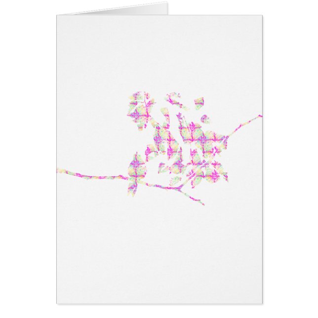 Hummingbird Abstract Pink (Frente)