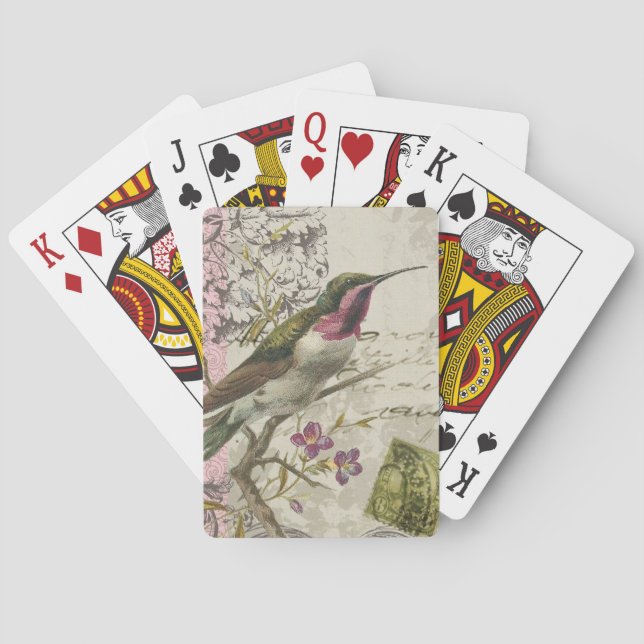 Hummingbird...baraja de cartas (Reverso)
