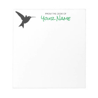 Hummingbird - Bloc de notas personalizado