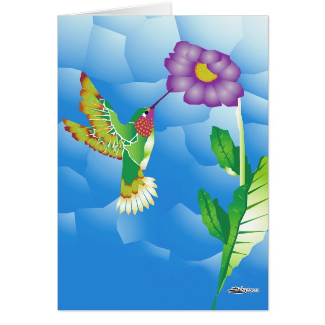 Hummingbird: estilizado (Frente)