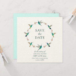 Hummingbird Guardar la tarjeta de fecha