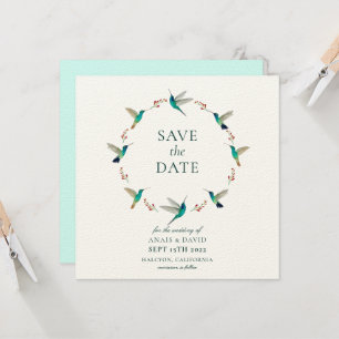 Hummingbird Guardar la tarjeta de fecha