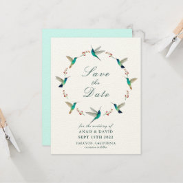 Hummingbird Guardar la tarjeta de fecha