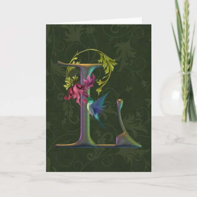 Hummingbird Monograma L (Anverso)