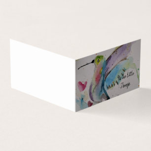 Hummingbird Tarjeta de agradecimiento