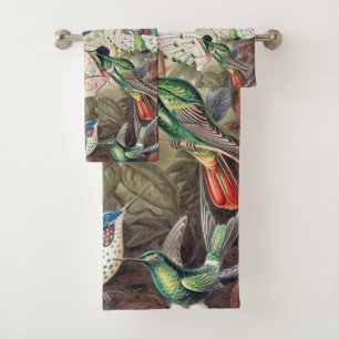 Hummingbird, Trochilidae Kolibris por Ernst Haecke