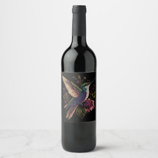 Hummingbird Vines - Etiqueta de vino