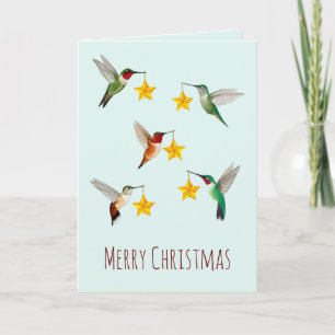 Hummingbirds Feliz Navidad