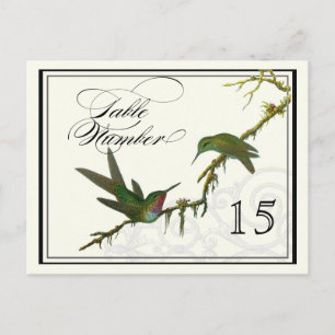 Hummingbirds n Swirls - Números de Tarjeta de asie