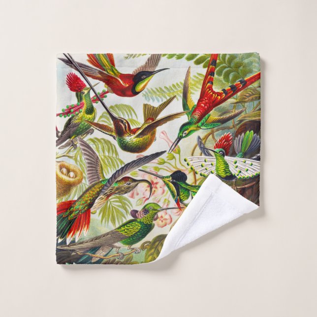 Hummingbirds por Ernst Haeckel (Toallita)