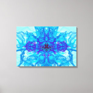 HUMO AZUL - Arte Fractal -