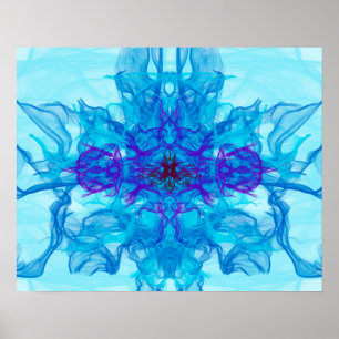 HUMO AZUL - Arte Fractal -