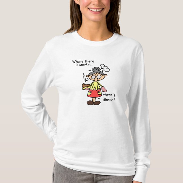 Humo y camisetas y regalos de la cena (Anverso)