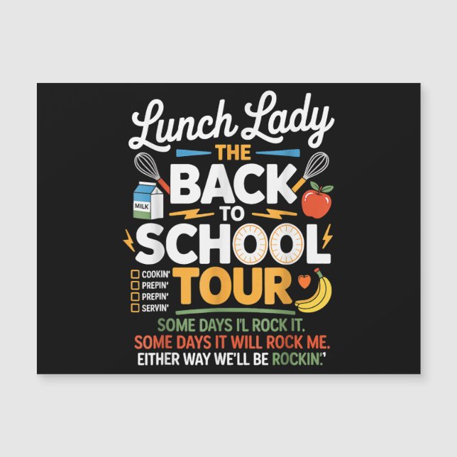 Humor alimentario de vuelta a la escuela (Anverso)