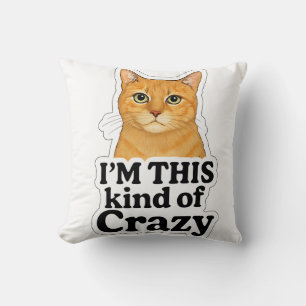 - “Humor de Amante de Gatos Almohada – Diseño de G