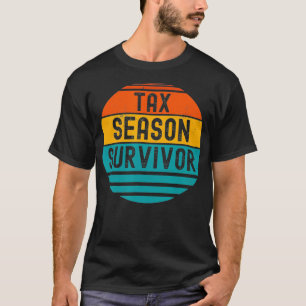 Humor de contabilidad gracioso Camisa de supervivi
