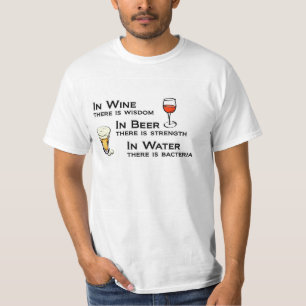 Humor de la camiseta de los amantes del vino y de