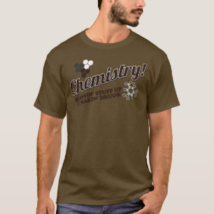 Humor de la química, regalos para la camiseta del