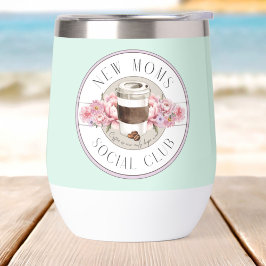 Humor de nueva mamá, el café es nuestra única espe